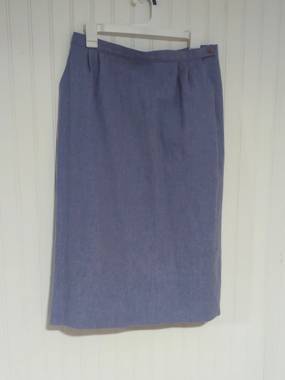 Pendleton Lavender-Blue Pencil Skirt